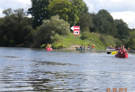 Paddeln auf der Lahn 2012