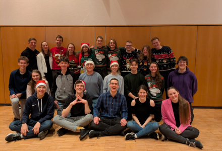 Adventsfeier des FunBalls mit dem Jugendteam